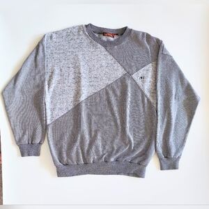 Sergio Valente Tri Blend Gray Sweatshirt Vintage Size M / L